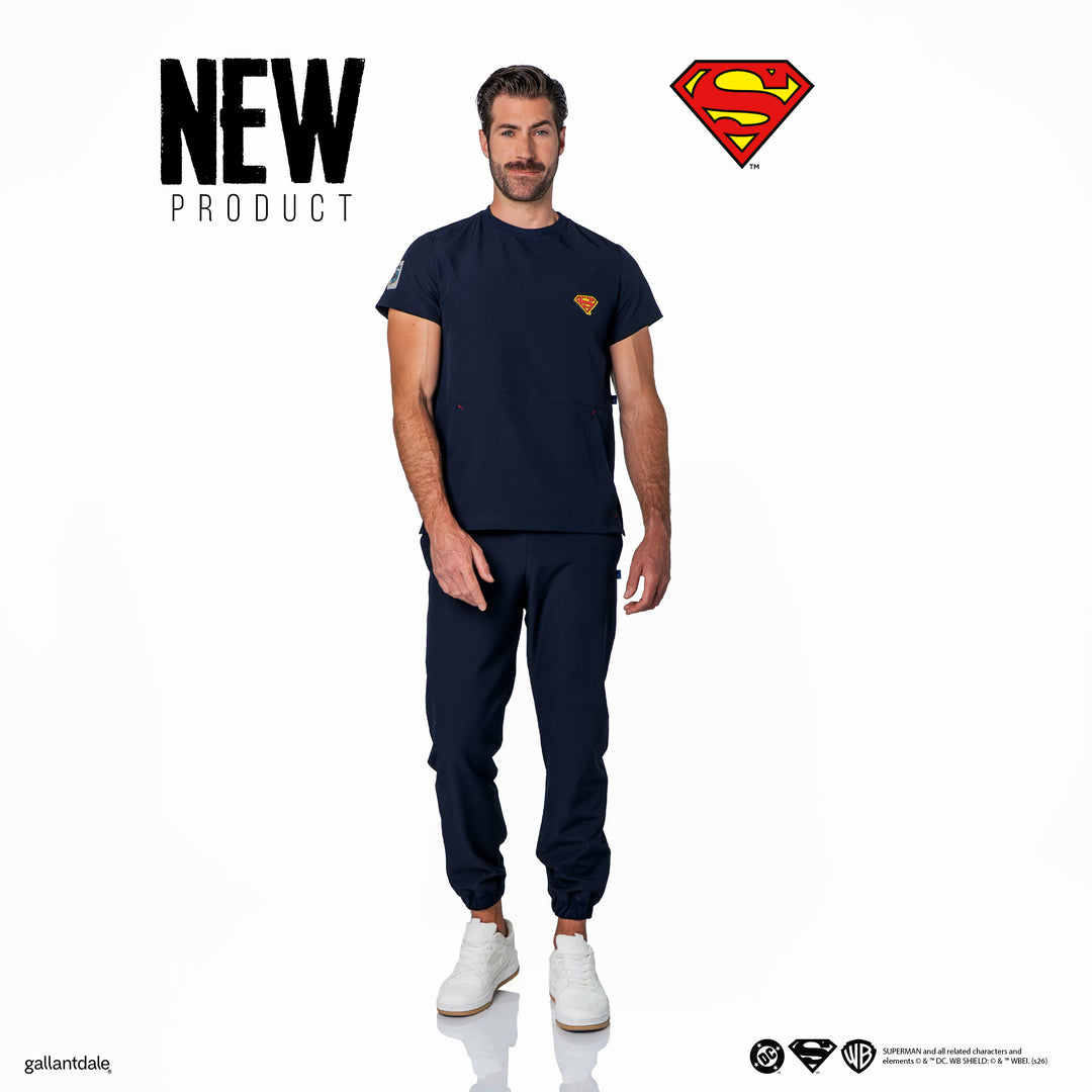 Uniforme Quirúrgico para hombre modelo Defender / Superman™
