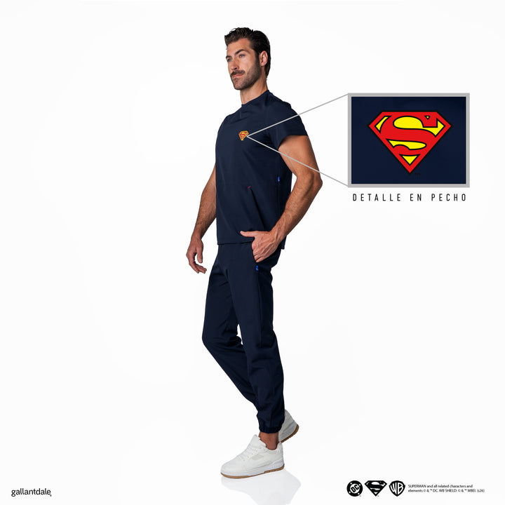 Uniforme Quirúrgico para hombre modelo Defender / Superman™