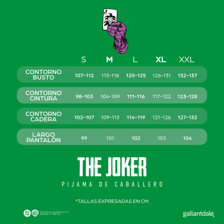 Uniforme Quirúrgico para hombre modelo The Joker™