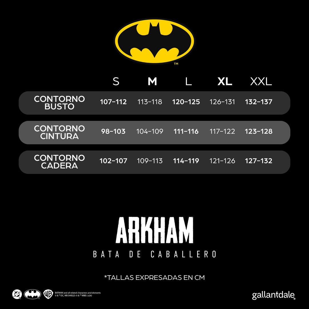 Bata de Laboratorio para hombre modelo Arkham / Batman™