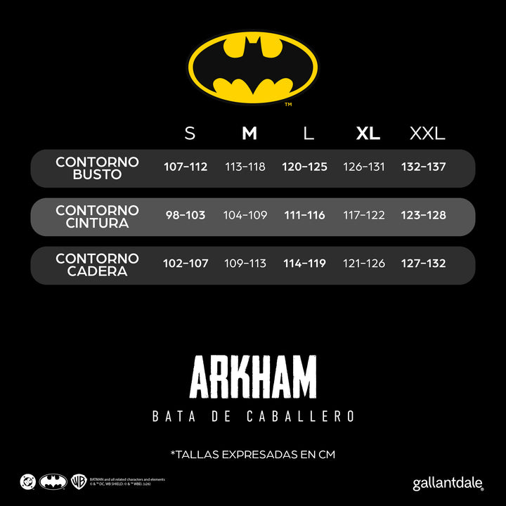 Bata de Laboratorio para hombre modelo Arkham / Batman™