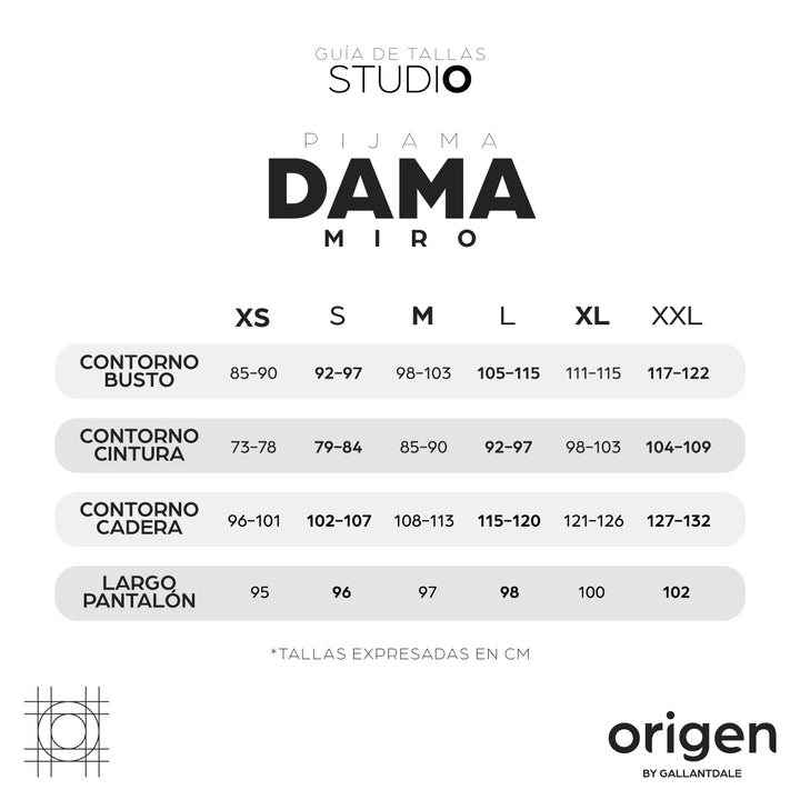 Pijama Miro Dama - UAEM Huehuetoca