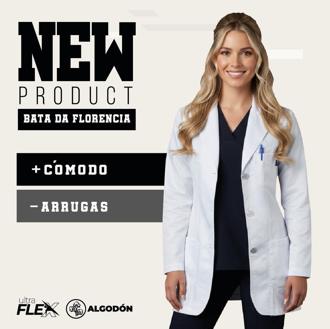 Bata Médica de Mujer Florencia