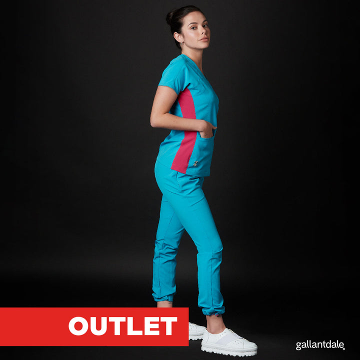 Pijama Quirúrgica de Mujer Nadine Antibacterial