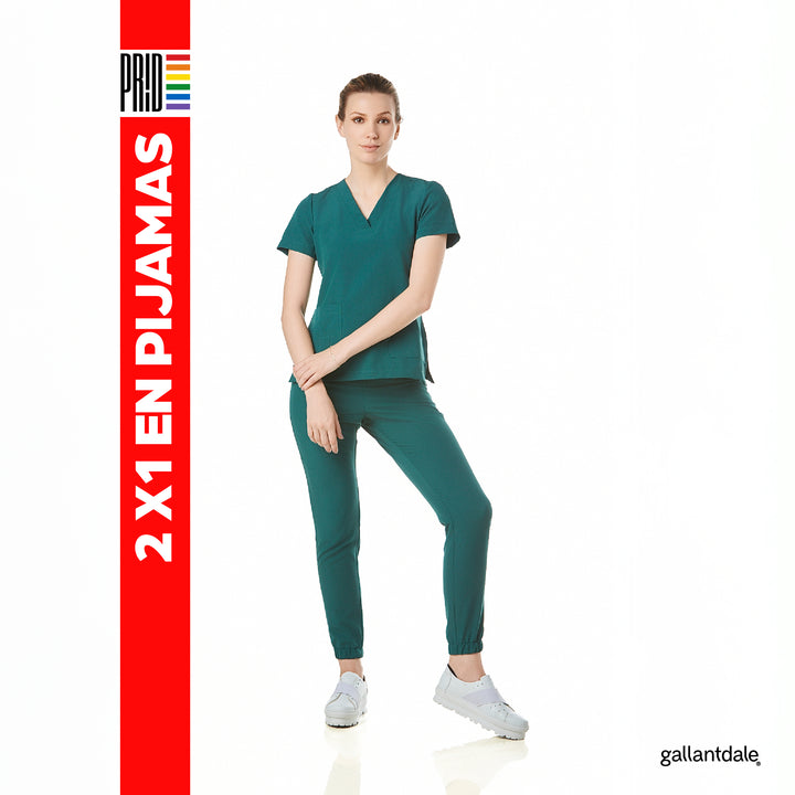 Pijama Quirúrgica de Mujer Performance Antibacterial