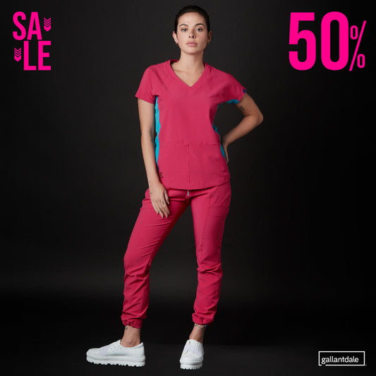 Pijama Quirúrgica de Mujer Nadine Antibacterial