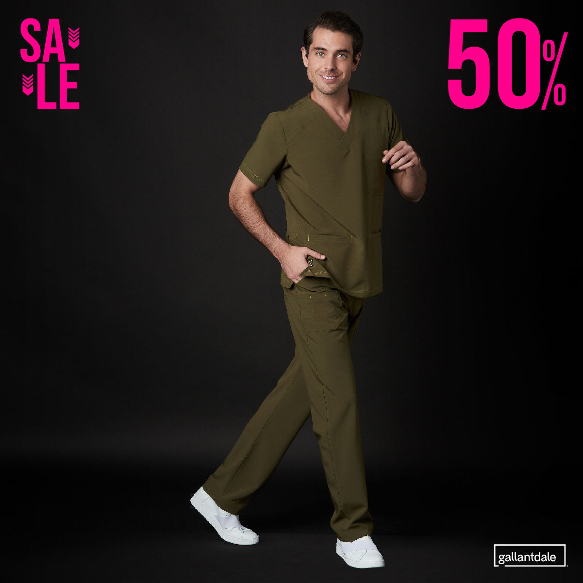 Pijama Quirúrgica de Hombre Yale Antibacterial