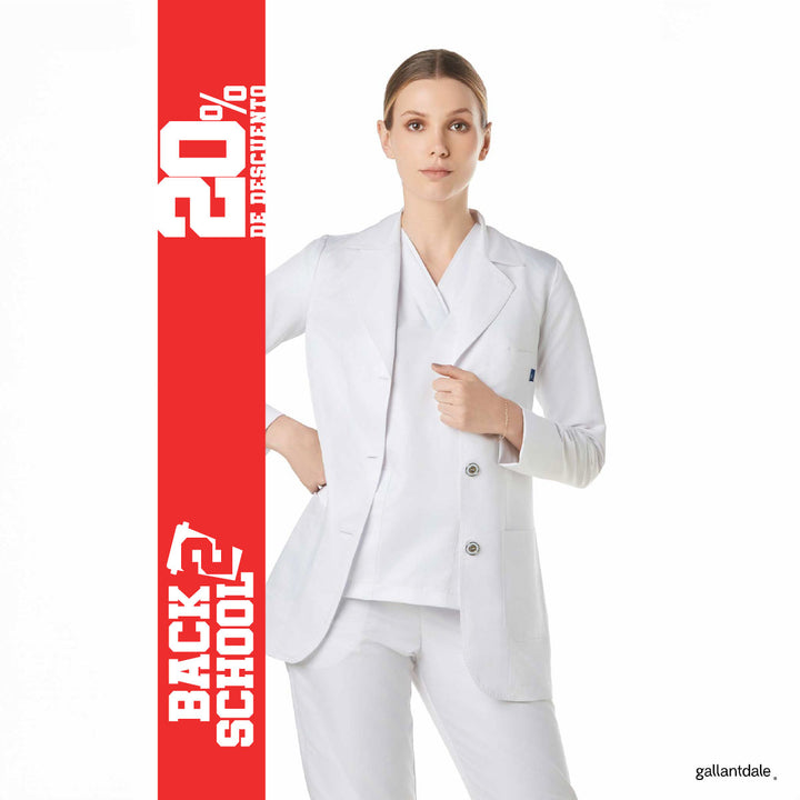 Bata Médica de Mujer Lisboa