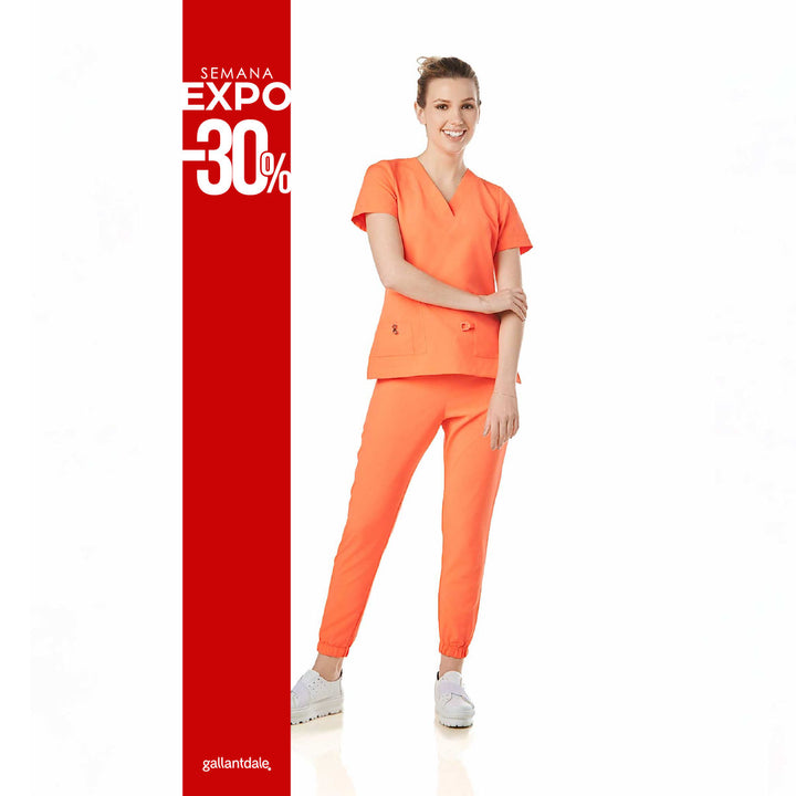 Pijama Quirúrgica de Mujer Performance Antibacterial