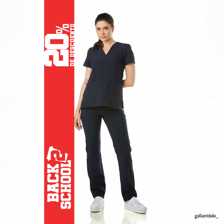 Pijama Quirúrgica de Mujer Catherine Antibacterial