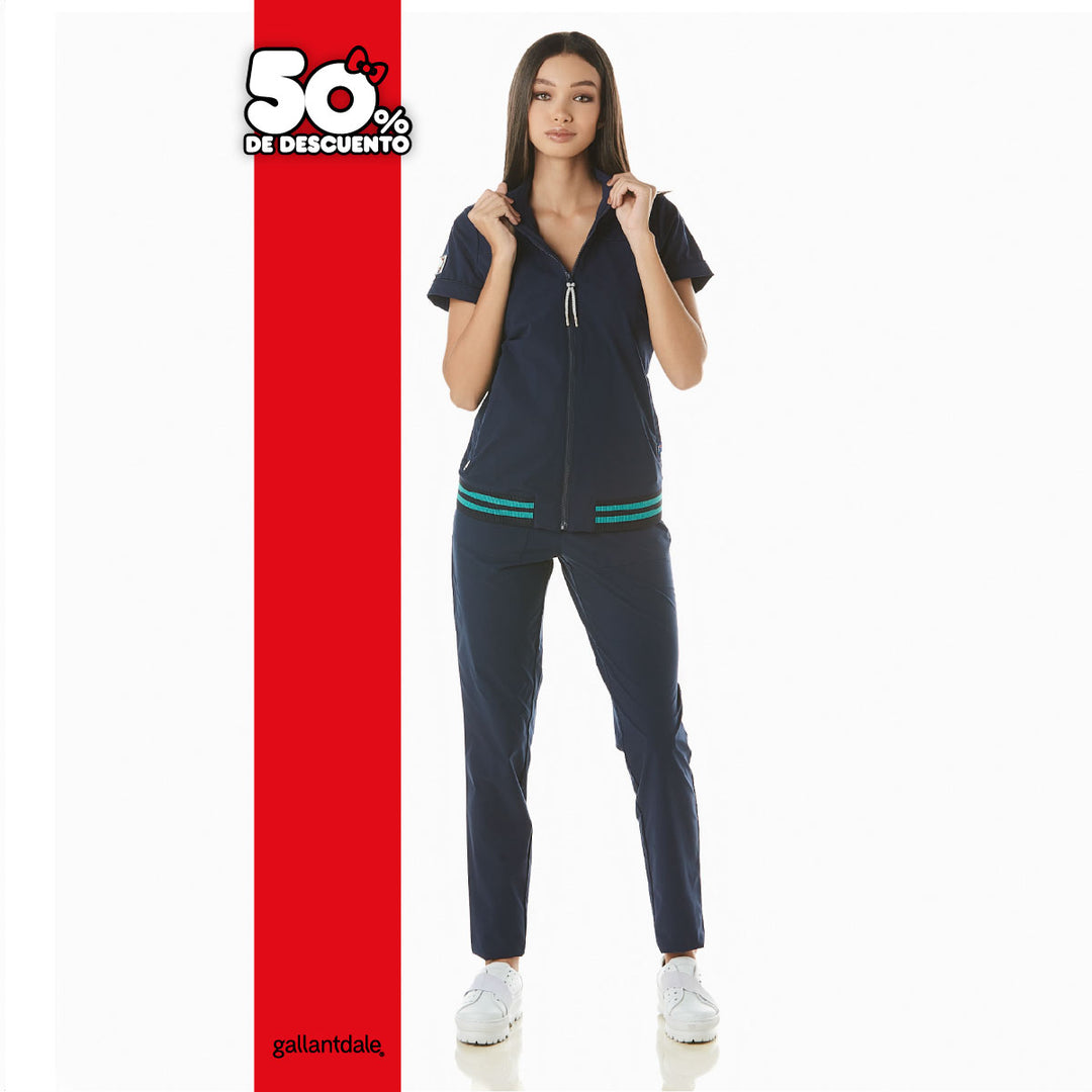 Pijama Quirúrgica de Mujer Hello Kitty® modelo Nara