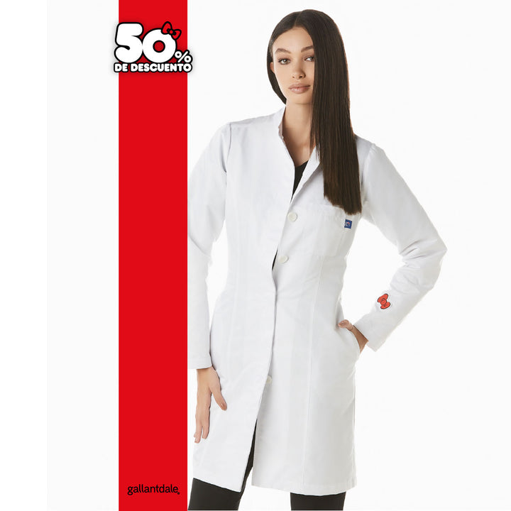 Bata Médica de Mujer Hello Kitty® 50th Aniversario modelo Kyoto
