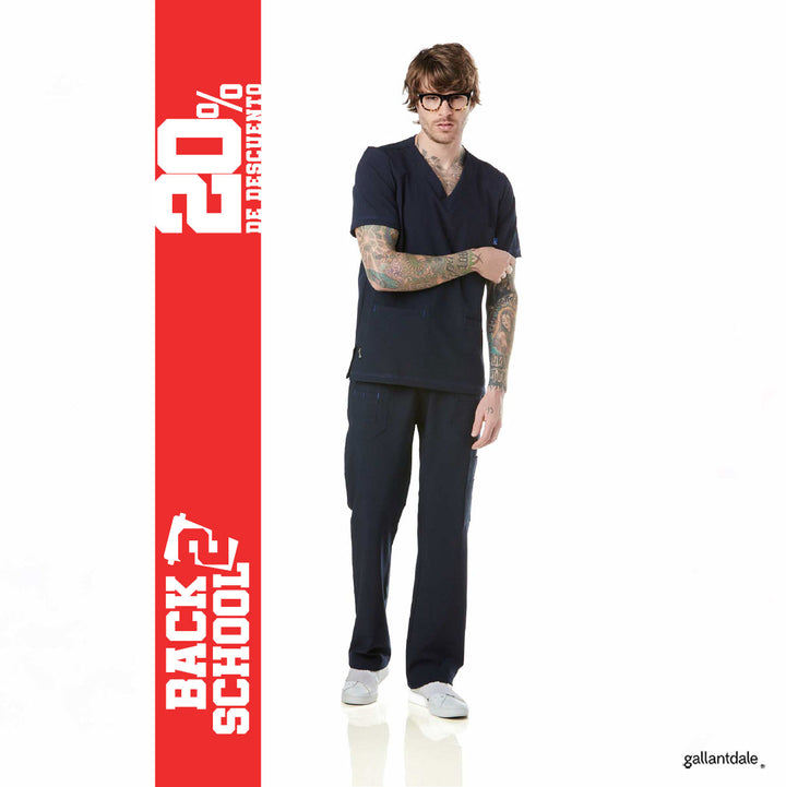 Pijama Quirúrgica de Hombre Yale Antibacterial