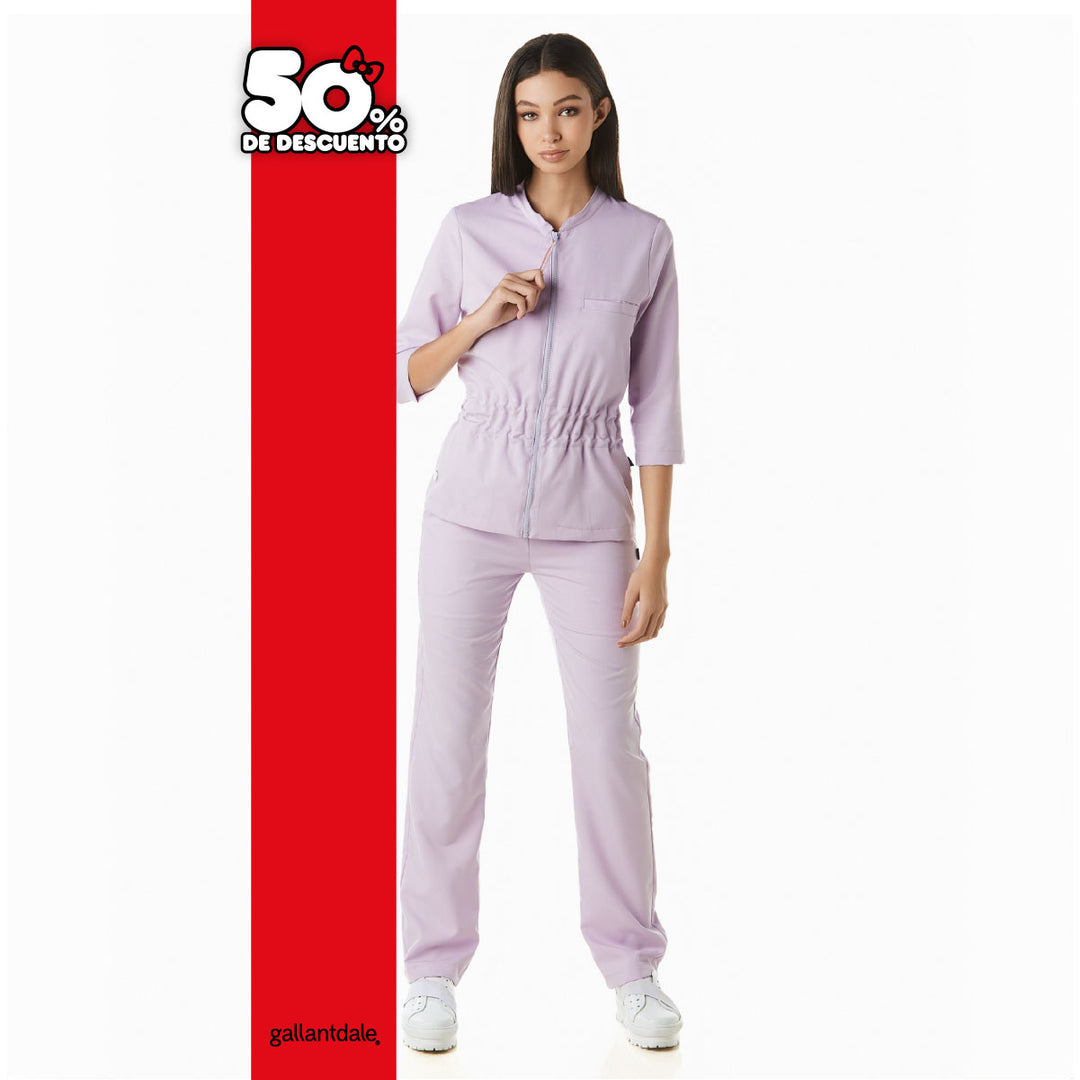 Pijama Quirúrgica de Mujer Hello Kitty® Modelo Dot