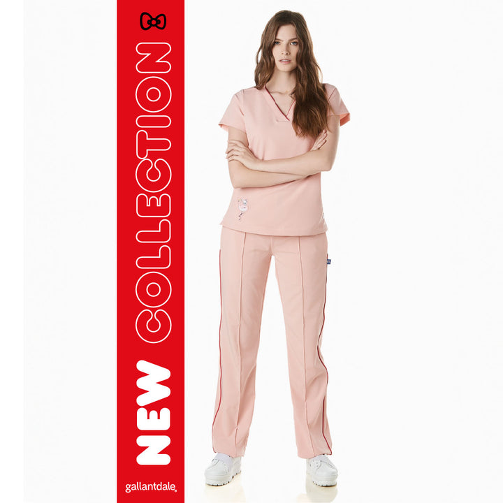 Pijama Quirúrgica de Mujer HELLO KITTY® modelo Junya