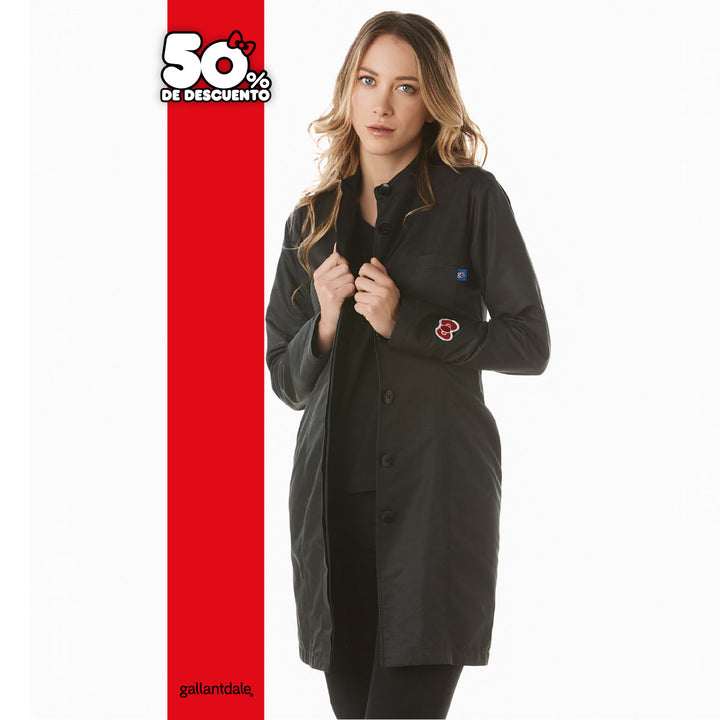 Bata Médica de Mujer Hello Kitty® 50° Aniversario modelo Kyoto antibacterial