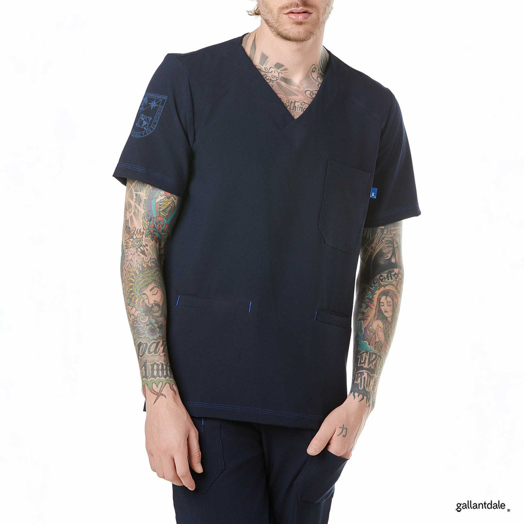 Pijama Yale Hombre - Color Marino - UAQ
