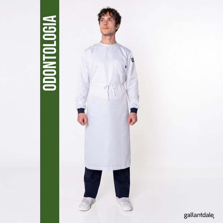 Odontología - Bata Full Hombre - UAEMEX