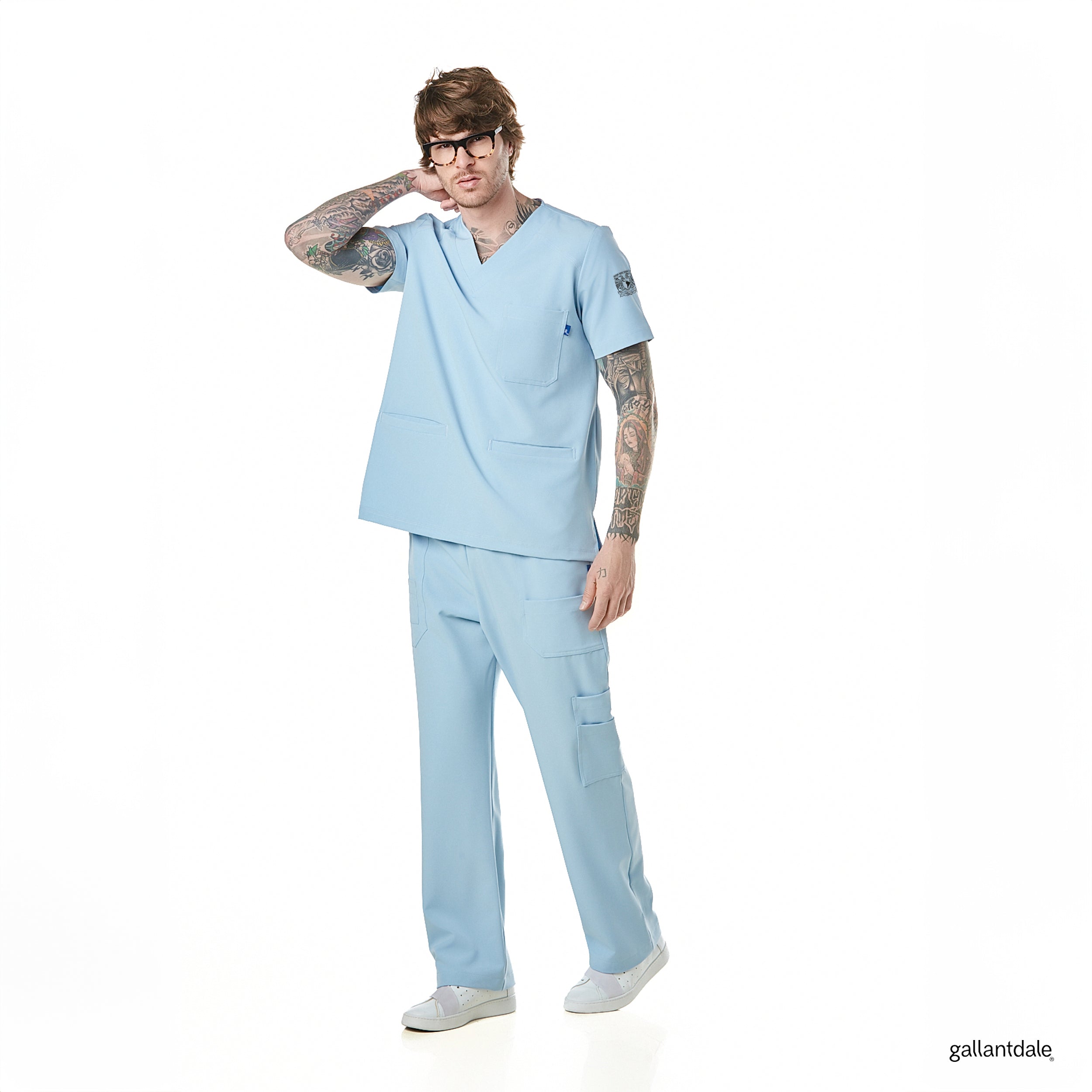Pijama Yale Hombre - Color Marino - UNAM