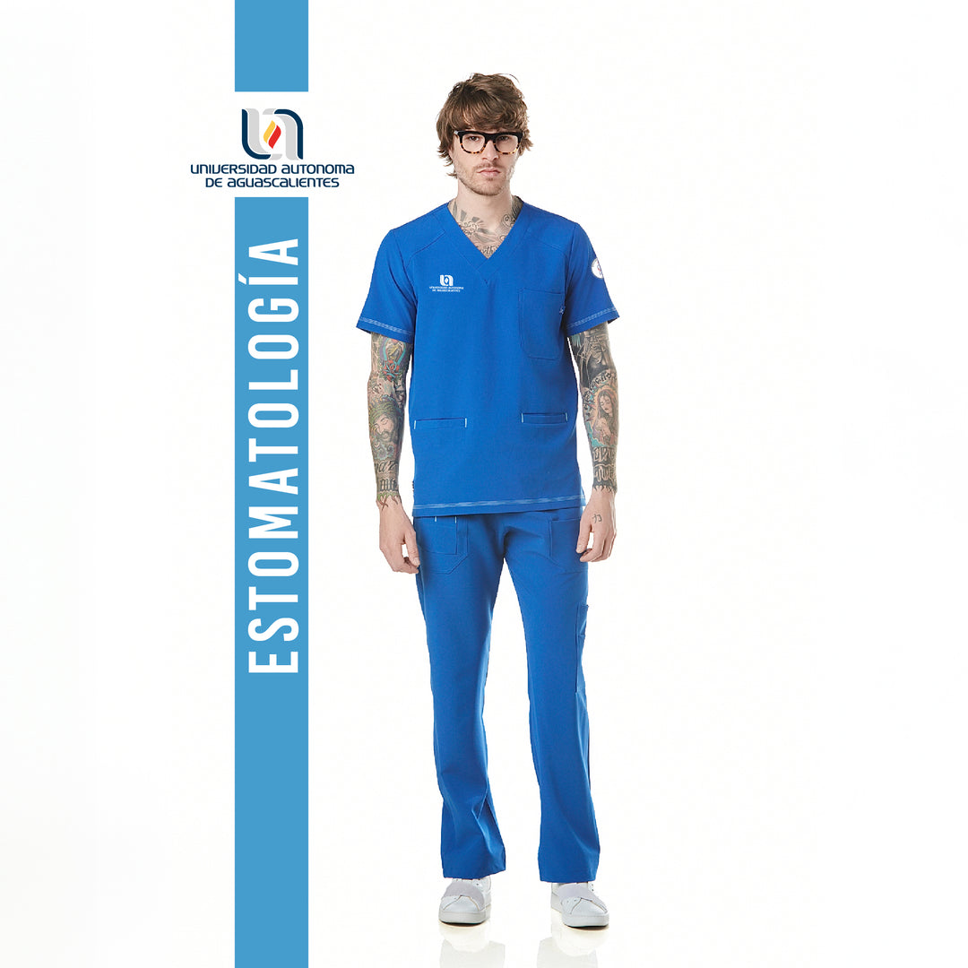 Estomatología - Pijama Yale Hombre - Universidad Autónoma de Aguascalientes