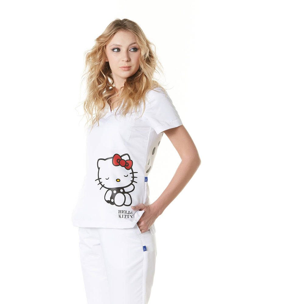 Bata Médica de Mujer Hello Kitty® Lisboa Antibacterial