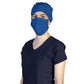 Médico o Doctor vistiendo una  color VINO marca Gallantdale Uniformes Médicos y Quirúrgicos