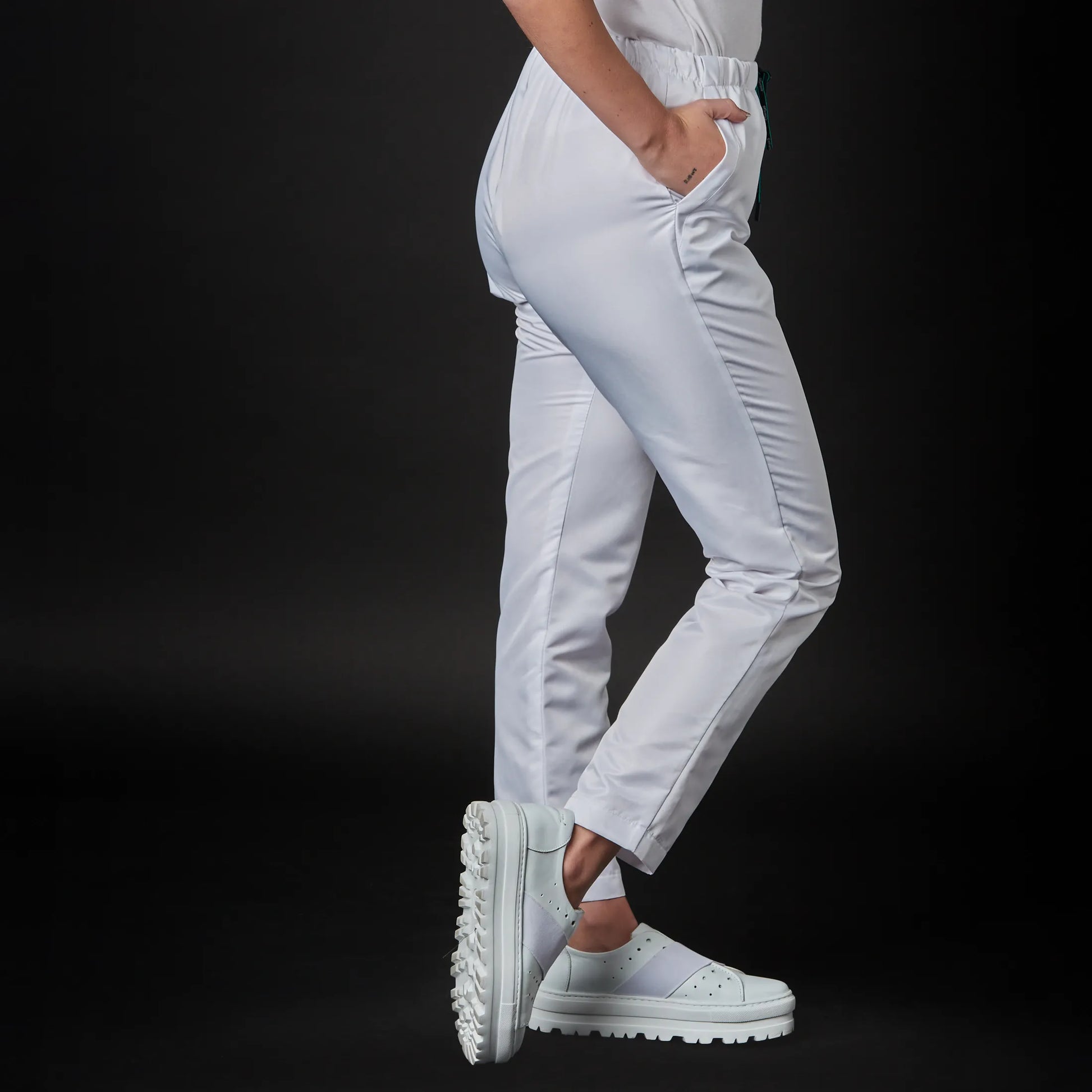 Pantalon Blanco Mujer